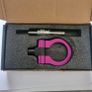 Front Bumper Car Tow Hook. Car detailing. Purple colour Image 2