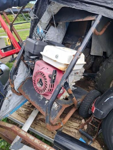 Chain saws, table saws, Generators, go carts, bikes