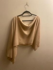 Dressy scarf poncho (XL)