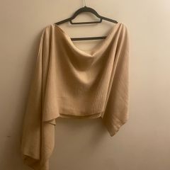 Dressy scarf poncho (XL)