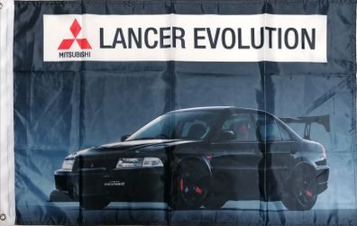 Mitsubishi Lancer Evolution Black Flag.