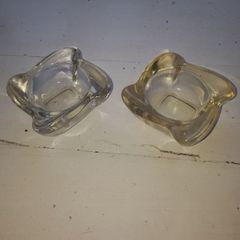 Glass ashtrays