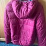 Maroon colour Padded coat Size 33/34cm 12/13yrs Image 4