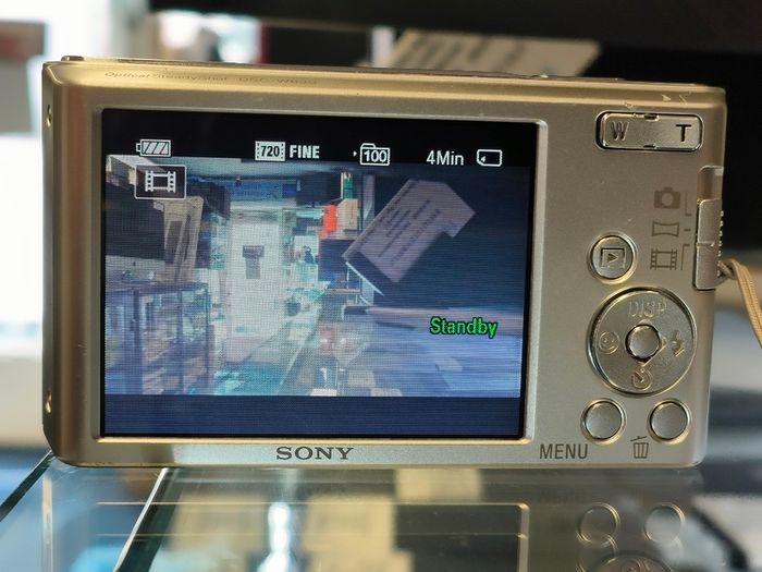 Sony Cyber-shot DSC-W830 Silver 20.1MP 8x Zoom Digital Camera