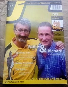 Very scarce Jordan F1 magazine (Postage Included)