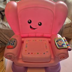 Fisher Price Laugh & Learn Chair Pink