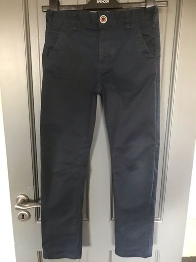 Dunnes Stores navy chinos boys trousers aged 8 years