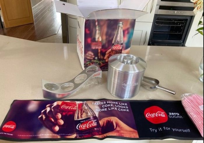 Coca Cola Zero Promo Box