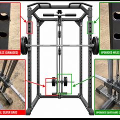 Rack. Bench, 100kg and barbell