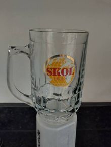 Skol pint tankard