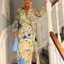 zara floral midi dress Image 3