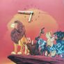 The Lion King Clock Image 3