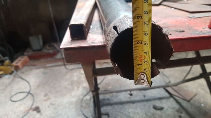 MF 4200 Exhaust
