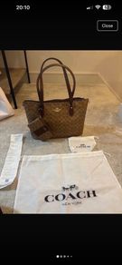 Coach Tote Bag and Matching Wallet
