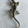 brooch marcasite reptile Image 2