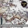 Antique Peel and Stick Wallpaper Modern Rusty Mirror, Waterproof Self Adhesive Furniture Stickers, Thickend Foxed Silver Rusts Wall Art Home Decor 58X200CM Image 7