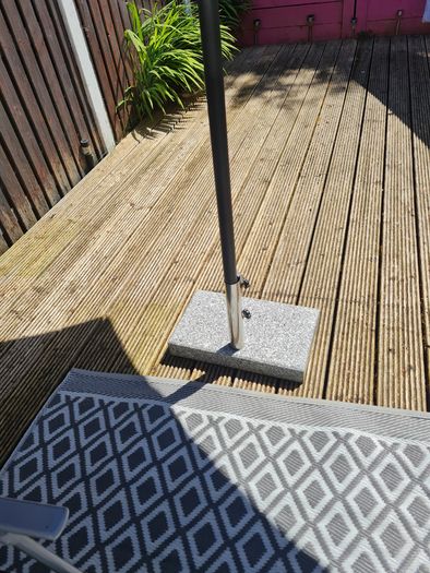 Parasol and base