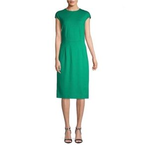 Diane Von Furstenberg Hadlie Evergeen dress size 8 New with tags