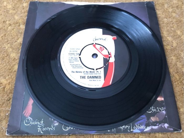 The Damned - History of the World Part 1 (1980) 7"