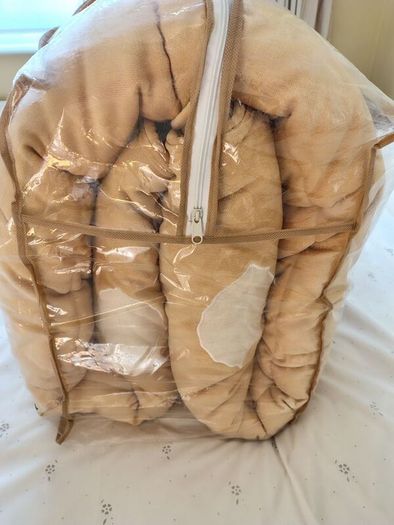 Luxury Heavy Quilted Double Bedspread Set