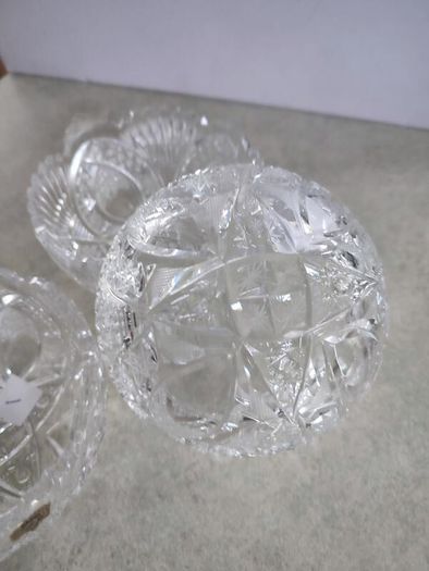 Set Of Three Small Bowls Kristal Valaska Bela