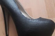 River Island High Heeled Shoes with Platform Sole/Size 4 UK 37 EU....Further Price Drop
