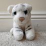 Ark Toys Premier Collection White Tiger Soft Plush approx. 14cm. Used Please see photos Image 2