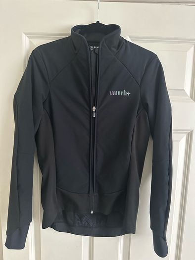 rh+ Black Cycling Jacket Womens - Size Medium
