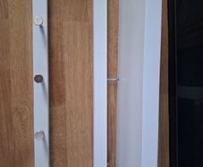 coat hanger with shelf