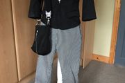 Pamela Scott jacket, Savida trousers and crossbody bag size 10