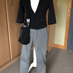 Pamela Scott jacket, Savida trousers and crossbody bag size 10
