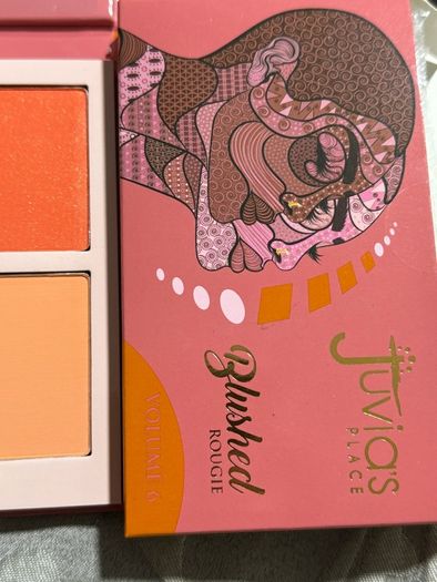 Juvias blusher palette volume 2 and 6 highly pigmented new