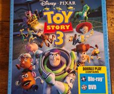 "Toy Story 3" Blu-ray - Double Play, 2 Disc Blu-ray and DVD - free standard postage