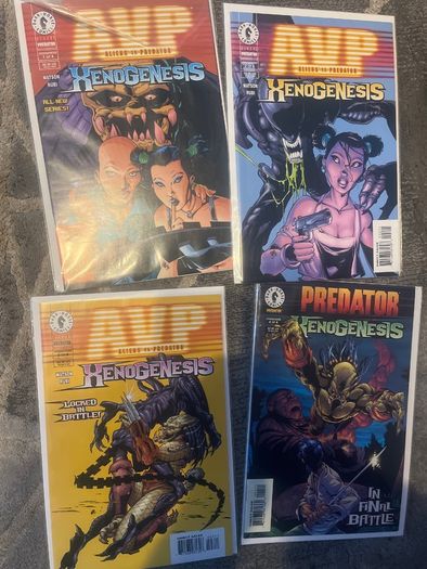 AVP and Predator Xenogenesis Comics