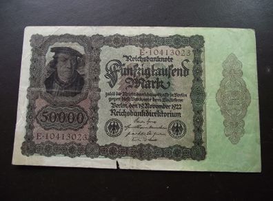 Germany. Reichsbanknote. 50,000 Mark (19.11.1922)