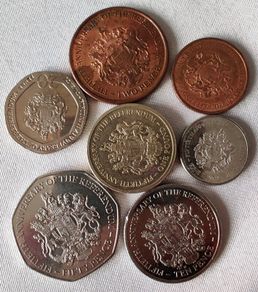 Gibraltar 7 Coins 50th Anniversary of the Referendum