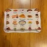 Beautiful Metal Serving tray 37x25cm Brand New Image 2