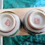 Vintage set of 5 Sake drinking vessels Image 2