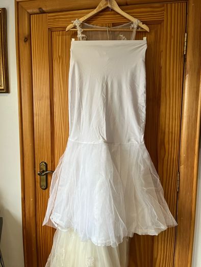 Wedding dress & accessories  - size 10