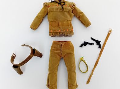 Marx Toys Lone Ranger Tonto 10" Action Figure Outfit from 1973