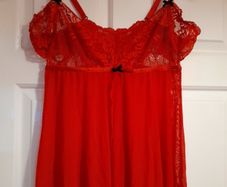 Hunkemoller lace/mesh babydoll