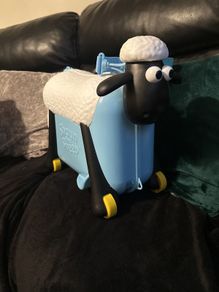suitcase  Shaun the sheep kids suitcase