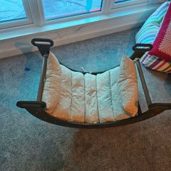 Wooden Arch Rocker Perfect Condition With Cushion