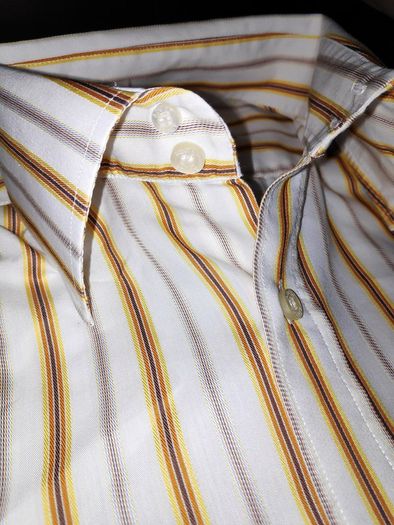 Shirt striped Advise tailored fit vintage Long sleeve Size M