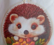 Needle Felting kit - hedgehog