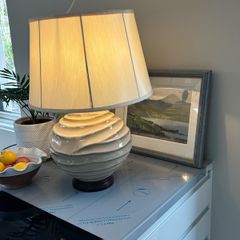 Large oversize lamp and shade