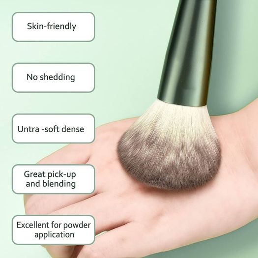 NEW SALE | Makeup Brushes 11pcs Premium Synthetic Bristles Green