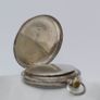 Vintage Bordeaux  Gents Mechanical  Silver Pocket Watch Image 7