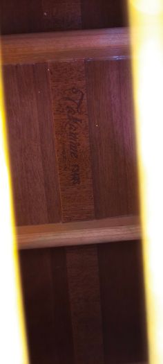 Vintage Japanese F340s Takamine guitar