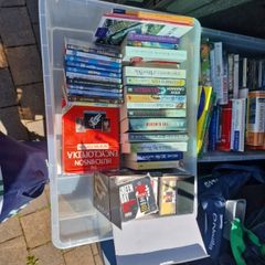CDs, DVDs and Books